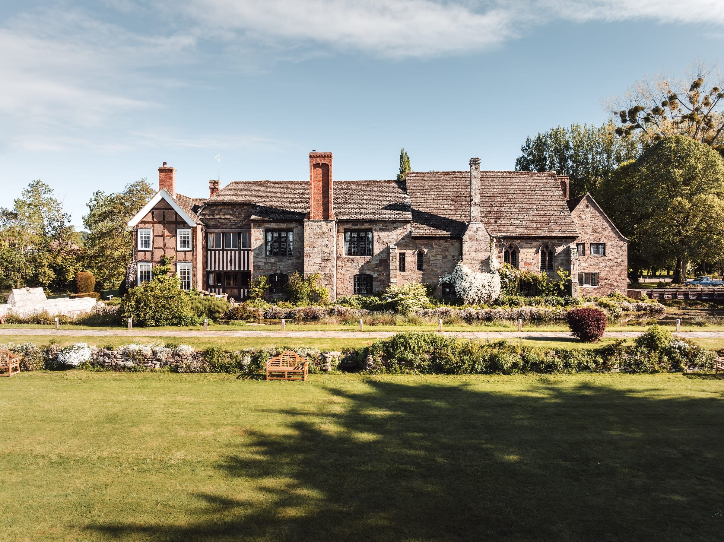 Brinsop Court Manor House and Barn 1